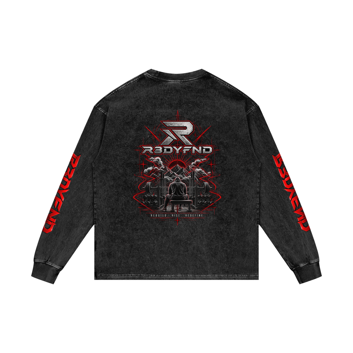 R3DYFND | Acid Oversized Crew