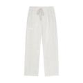 R3DYFND | White logo Essential Joggers