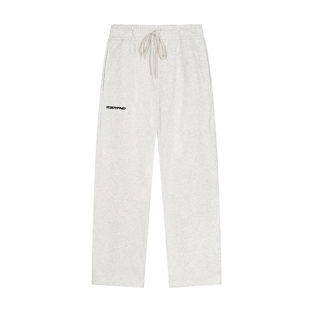 R3DYFND | Black Logo Essential Joggers