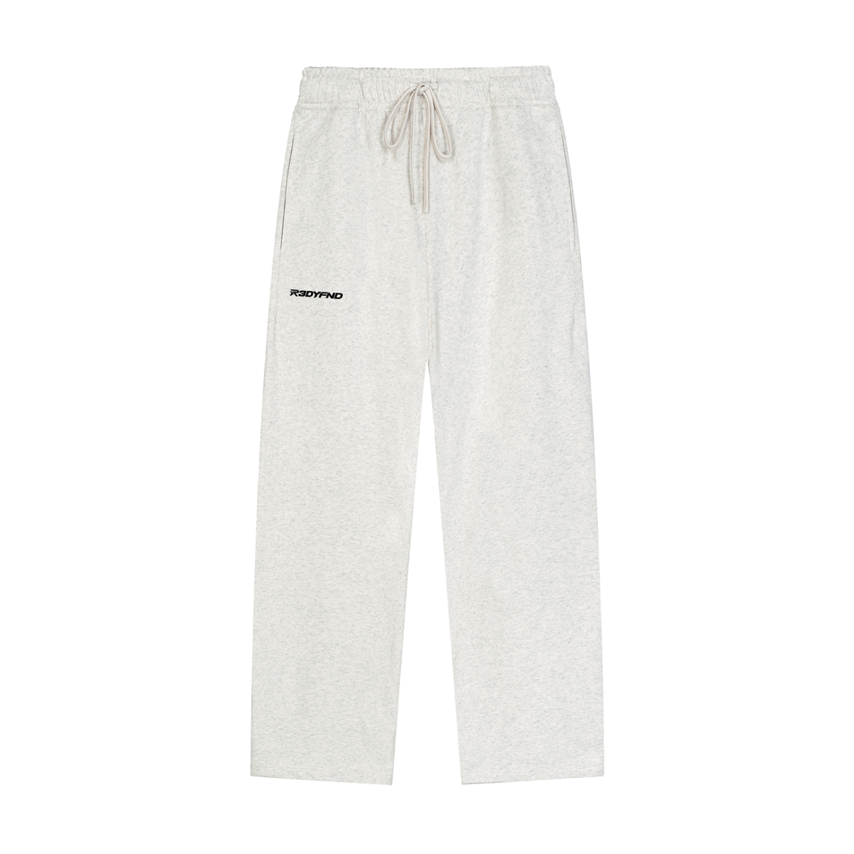 R3DYFND | Black Logo Essential Joggers